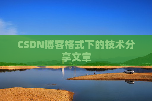 CSDN博客格式下的技术分享文章
